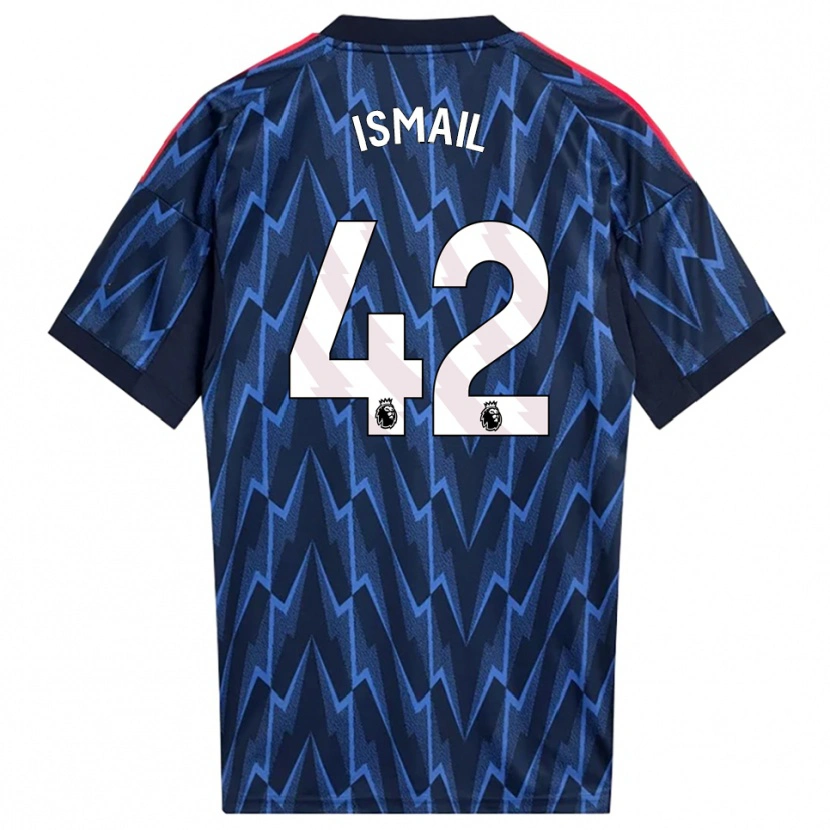 Danxen Dámské Cam'ron Ismail #42 Tmavě Modrá Červená Daleko Hráčské Dresy 2025/26 Dres