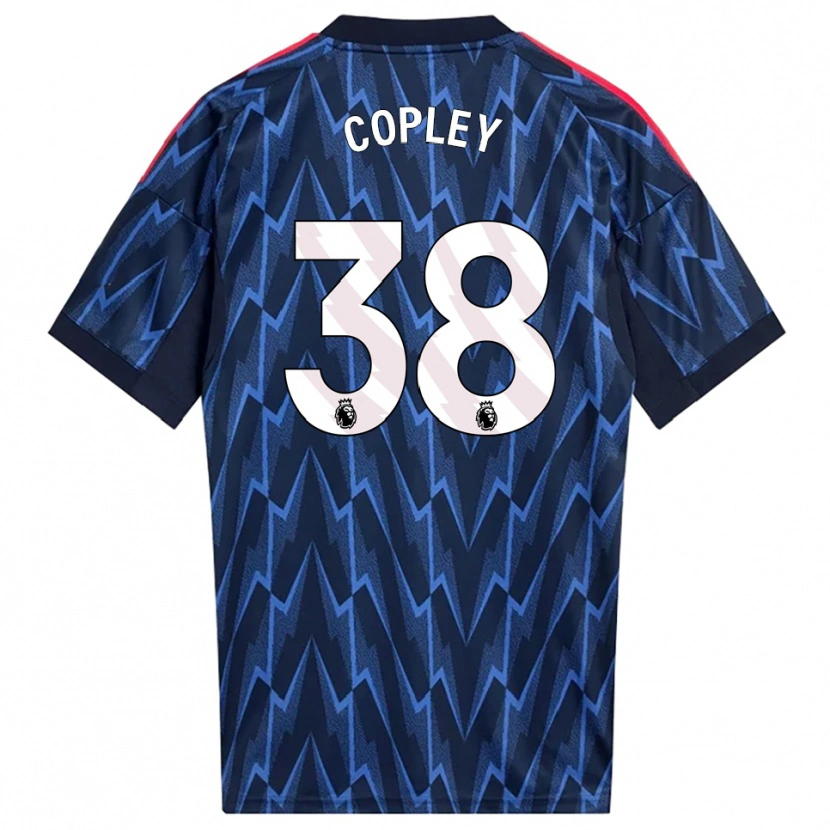 Danxen Dámské Louie Copley #38 Tmavě Modrá Červená Daleko Hráčské Dresy 2025/26 Dres