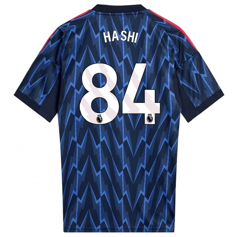 Danxen Dámské Maalik Hashi #84 Tmavě Modrá Červená Daleko Hráčské Dresy 2025/26 Dres