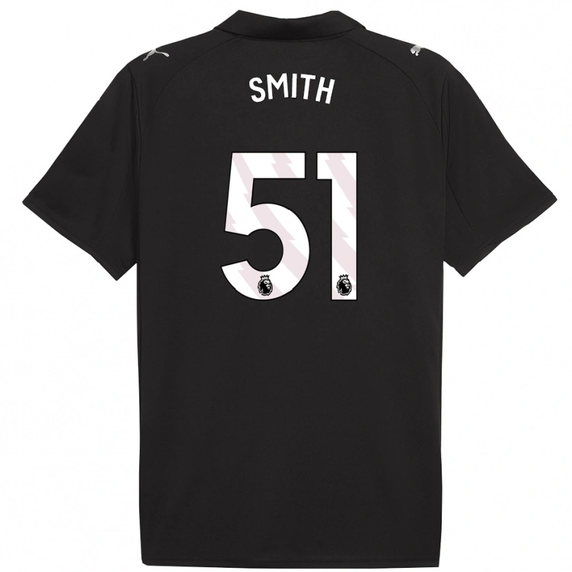 Danxen Dámské Isaac Smith #51 Černá Bílá Daleko Hráčské Dresy 2025/26 Dres