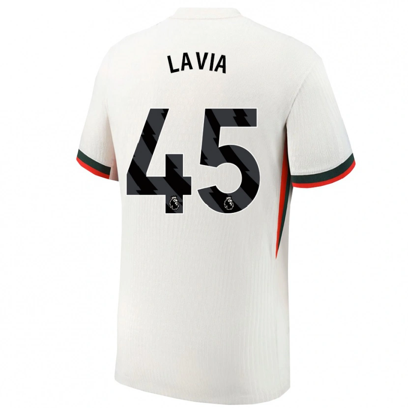 Danxen Dámské Roméo Lavia #45 Bílá Zelená Daleko Hráčské Dresy 2025/26 Dres