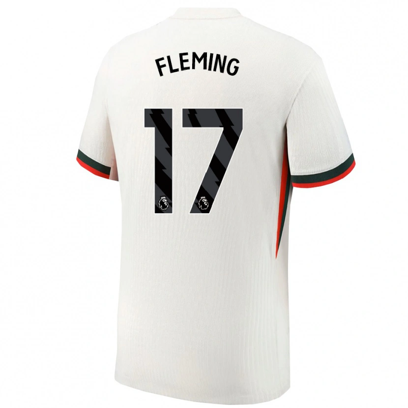 Danxen Dámské Jessie Fleming #17 Bílá Zelená Daleko Hráčské Dresy 2025/26 Dres