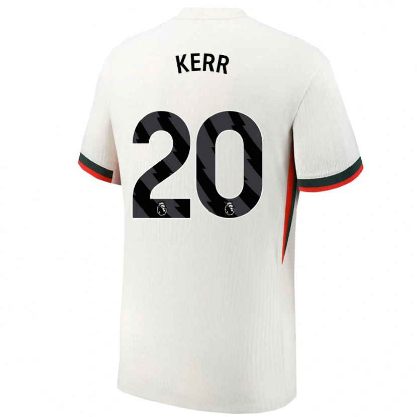 Danxen Dámské Sam Kerr #20 Bílá Zelená Daleko Hráčské Dresy 2025/26 Dres