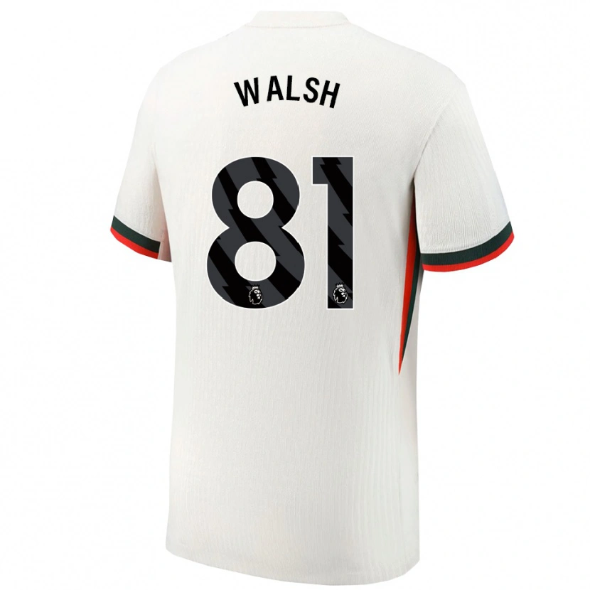 Danxen Dámské Reggie Walsh #81 Bílá Zelená Daleko Hráčské Dresy 2025/26 Dres