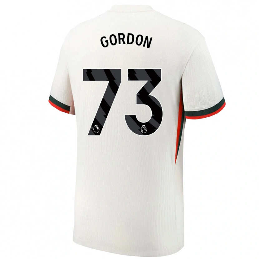 Danxen Dámské Sol Gordon #73 Bílá Zelená Daleko Hráčské Dresy 2025/26 Dres