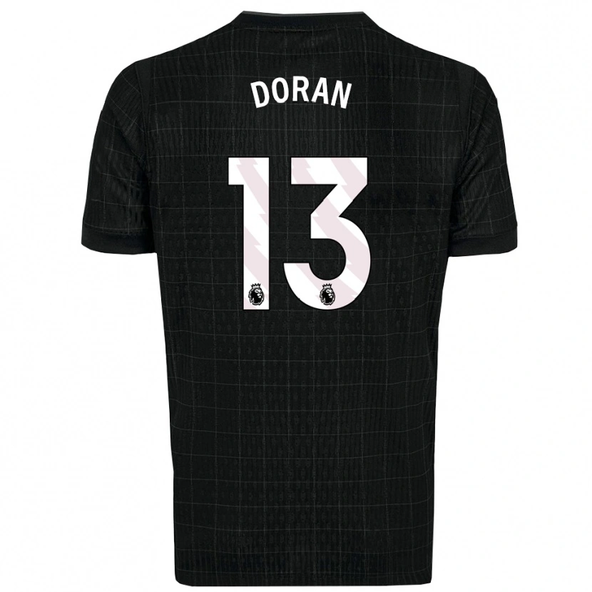 Danxen Dámské Farren Doran #13 Černá Šedá Daleko Hráčské Dresy 2025/26 Dres