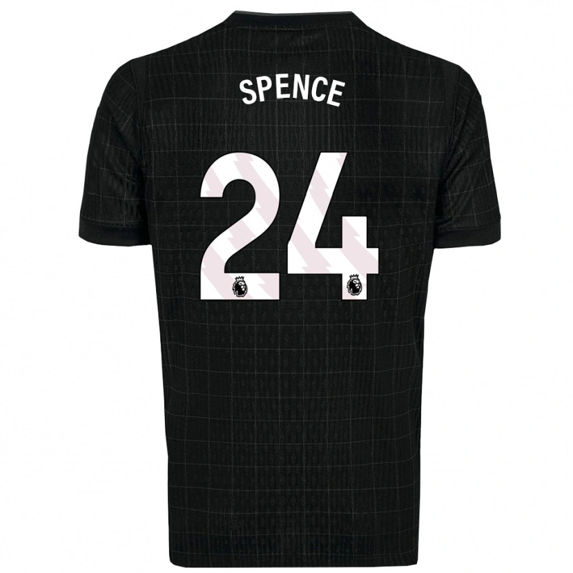 Danxen Dámské Djed Spence #24 Černá Šedá Daleko Hráčské Dresy 2025/26 Dres