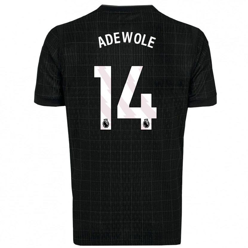 Danxen Dámské Miracle Adewole #14 Černá Šedá Daleko Hráčské Dresy 2025/26 Dres