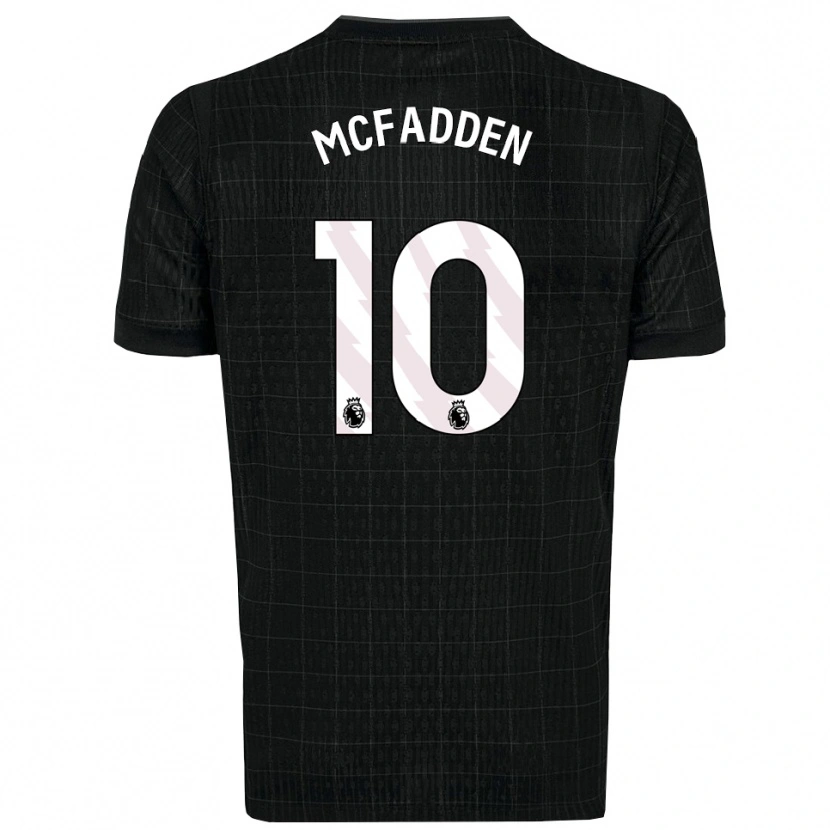 Danxen Dámské Max Mcfadden #10 Černá Šedá Daleko Hráčské Dresy 2025/26 Dres