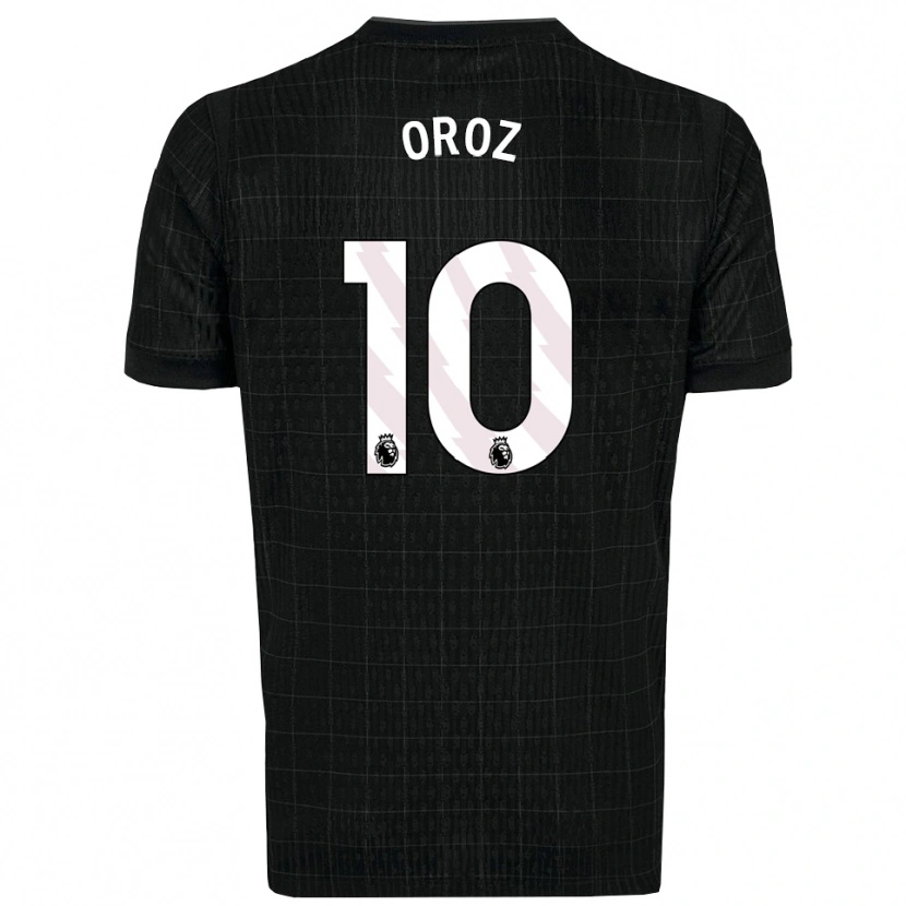 Danxen Dámské Maite Oroz #10 Černá Šedá Daleko Hráčské Dresy 2025/26 Dres