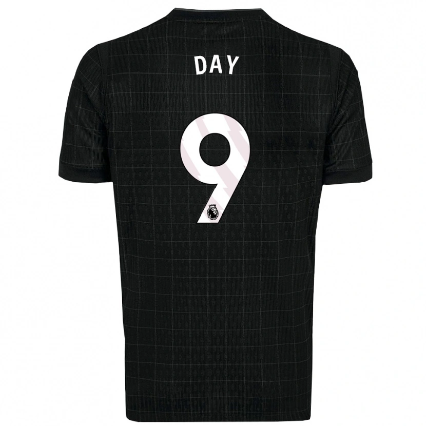 Danxen Dámské Frankie Day #9 Černá Šedá Daleko Hráčské Dresy 2025/26 Dres