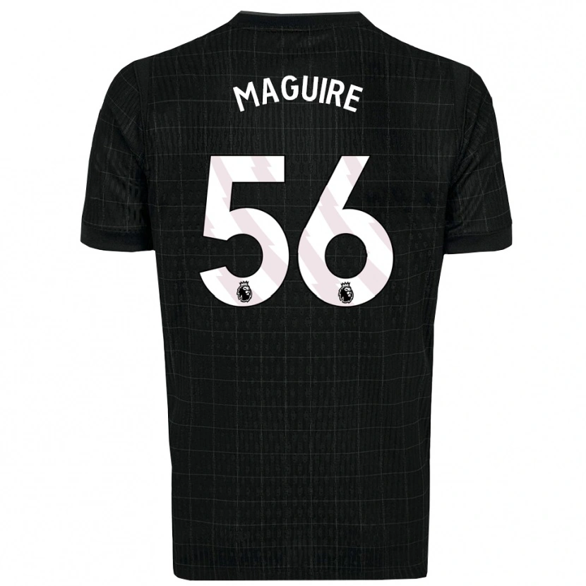Danxen Dámské Aaron Maguire #56 Černá Šedá Daleko Hráčské Dresy 2025/26 Dres