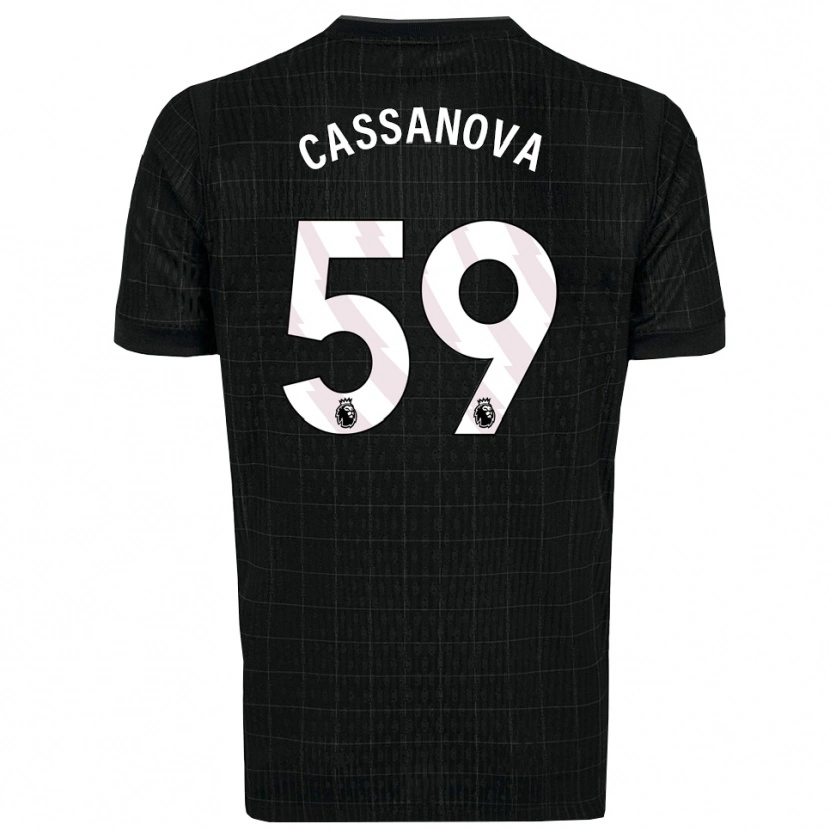 Danxen Dámské Dante Cassanova #59 Černá Šedá Daleko Hráčské Dresy 2025/26 Dres