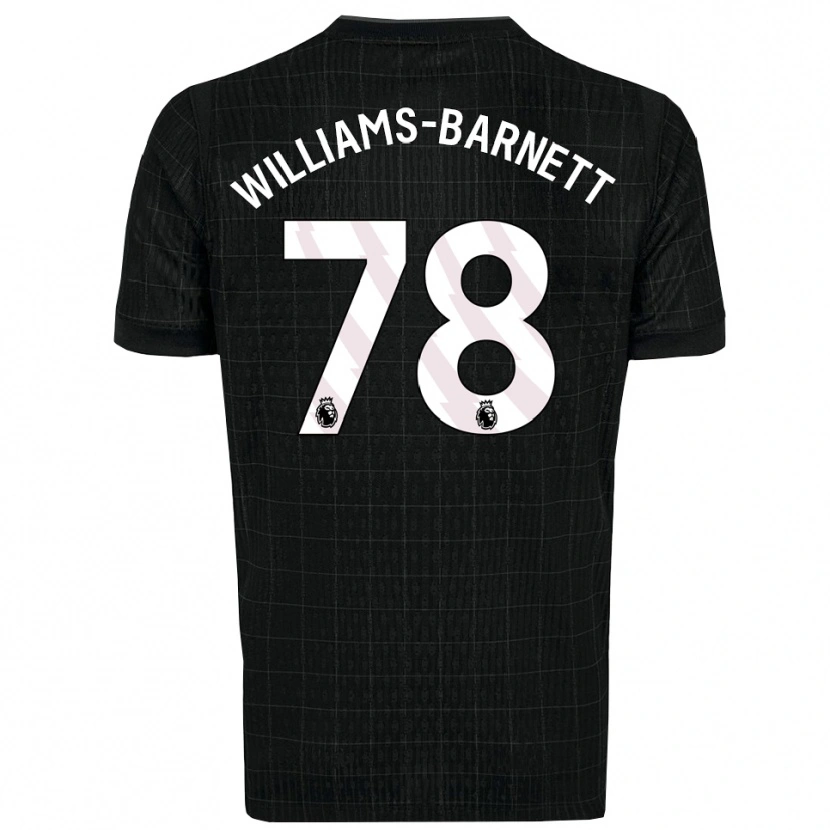 Danxen Dámské Lucá Williams-Barnett #78 Černá Šedá Daleko Hráčské Dresy 2025/26 Dres