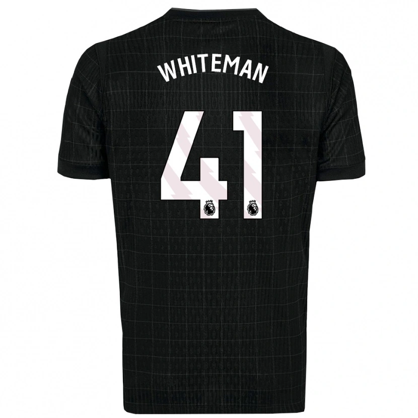 Danxen Dámské Alfie Whiteman #41 Černá Šedá Daleko Hráčské Dresy 2025/26 Dres