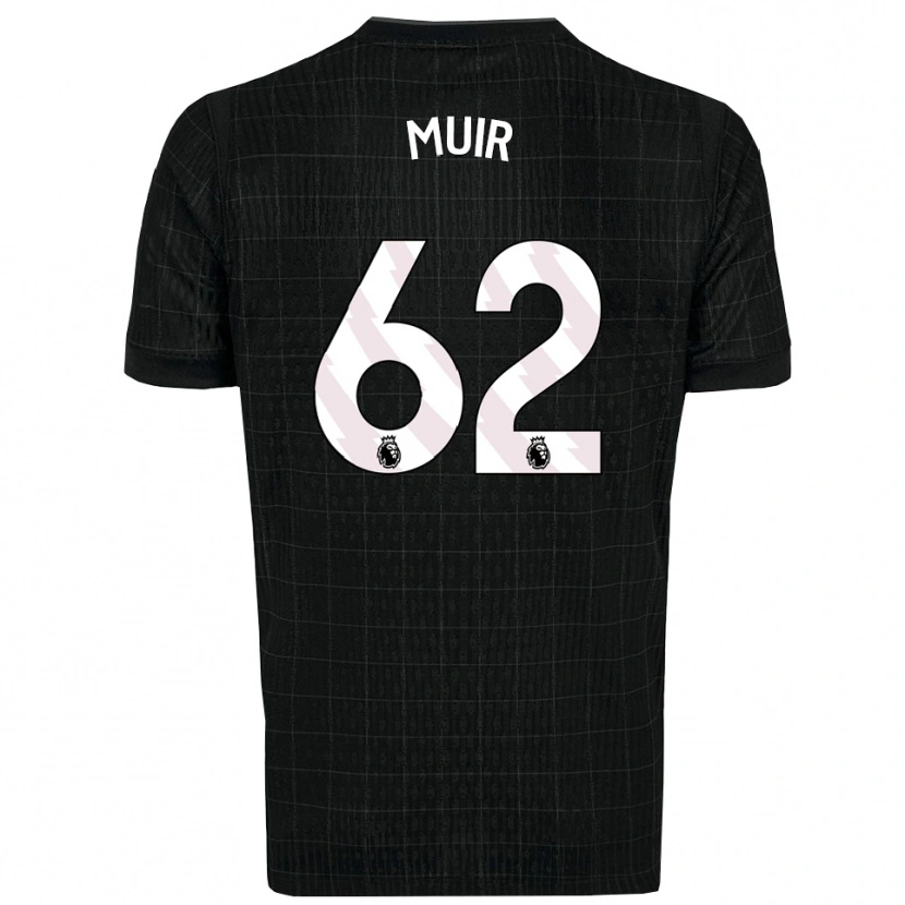 Danxen Dámské Marqes Muir #62 Černá Šedá Daleko Hráčské Dresy 2025/26 Dres