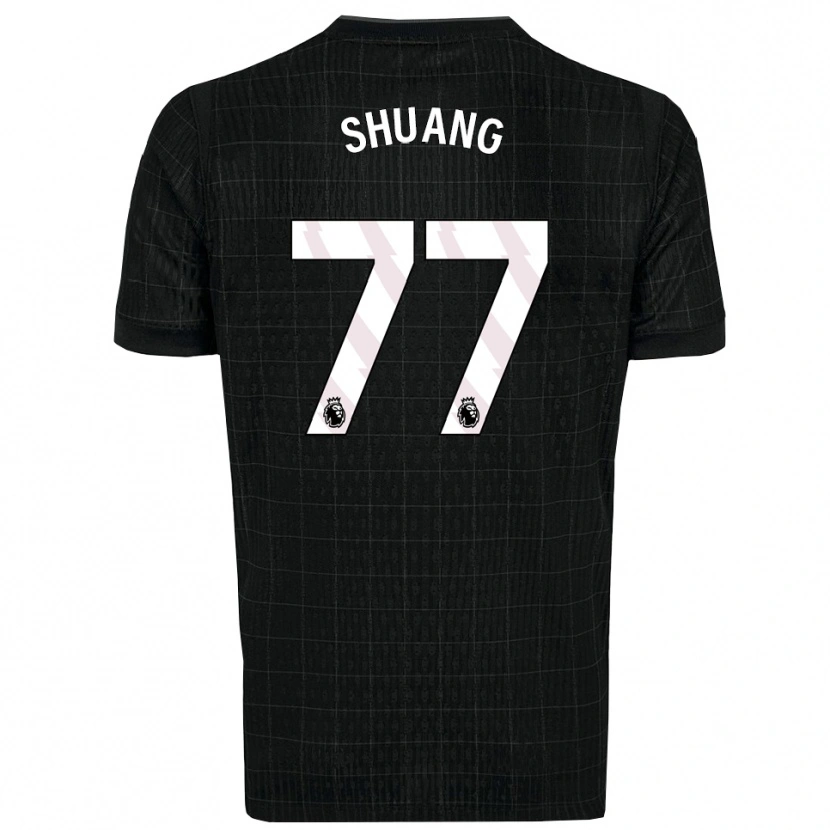 Danxen Dámské Wang Shuang #77 Černá Šedá Daleko Hráčské Dresy 2025/26 Dres
