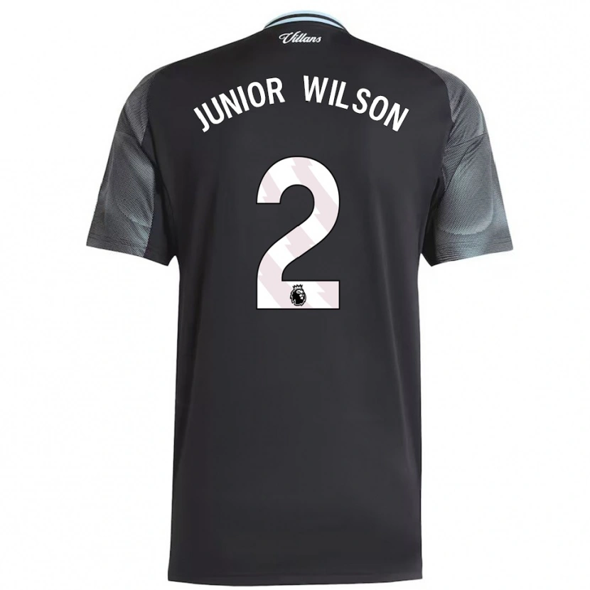 Danxen Dámské Junior Wilson #2 Černá Nebesky Modrá Daleko Hráčské Dresy 2025/26 Dres