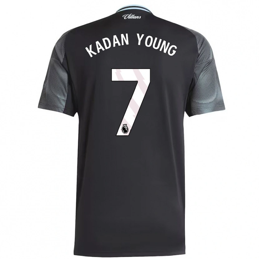 Danxen Dámské Kadan Young #7 Černá Nebesky Modrá Daleko Hráčské Dresy 2025/26 Dres