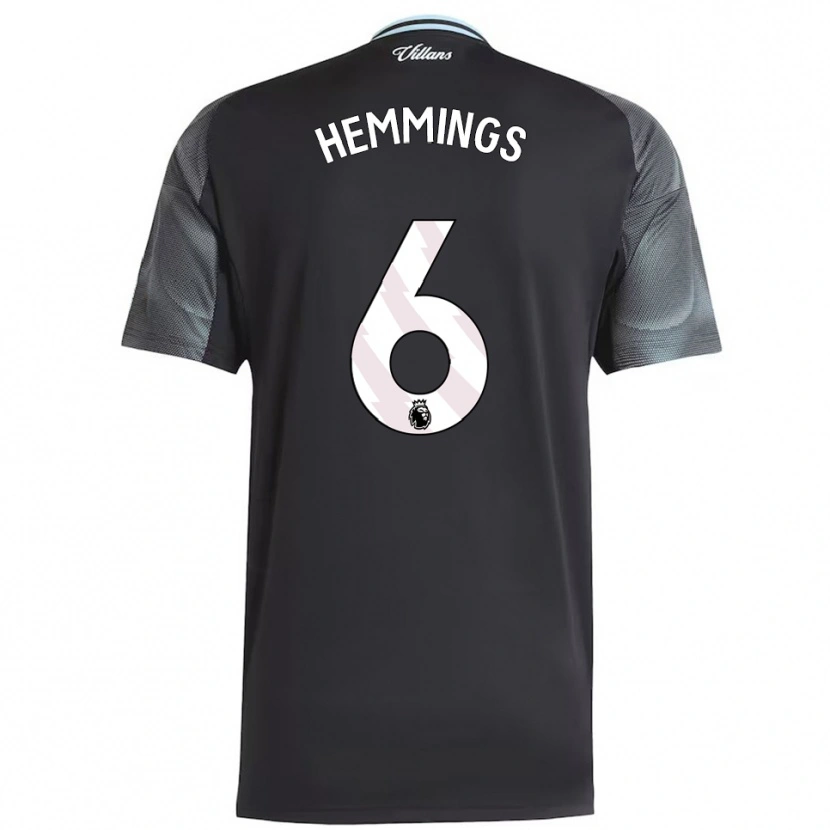 Danxen Dámské George Hemmings #6 Černá Nebesky Modrá Daleko Hráčské Dresy 2025/26 Dres