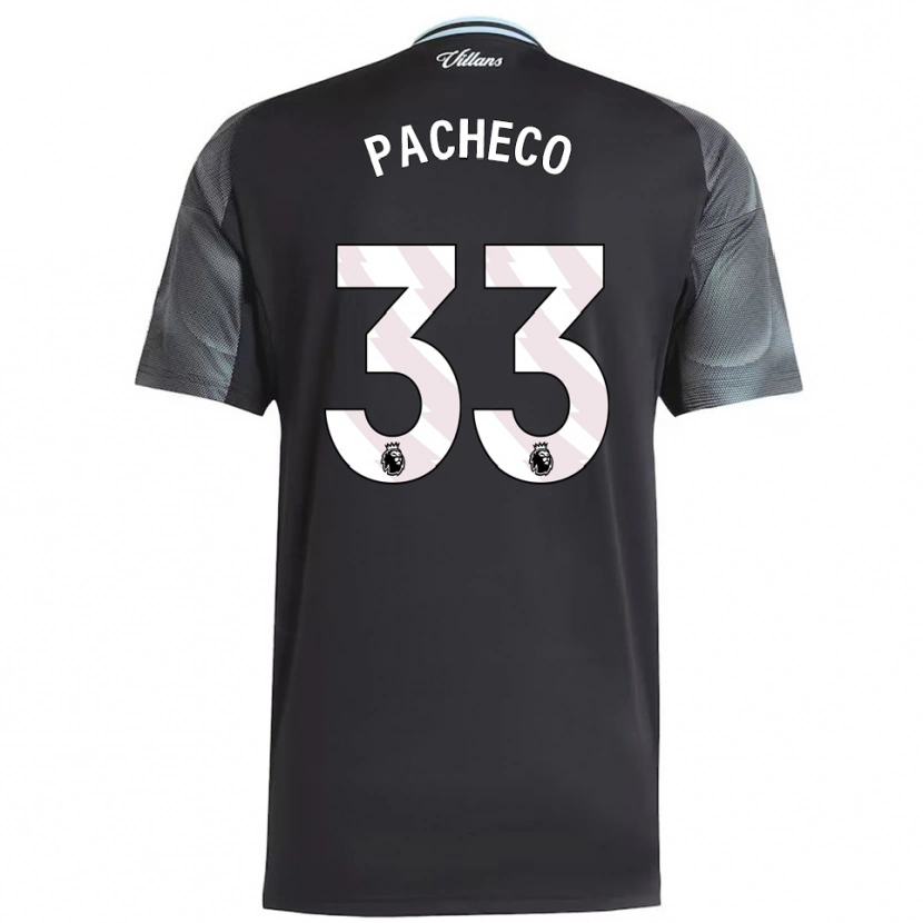 Danxen Dámské Maz Pacheco #33 Černá Nebesky Modrá Daleko Hráčské Dresy 2025/26 Dres