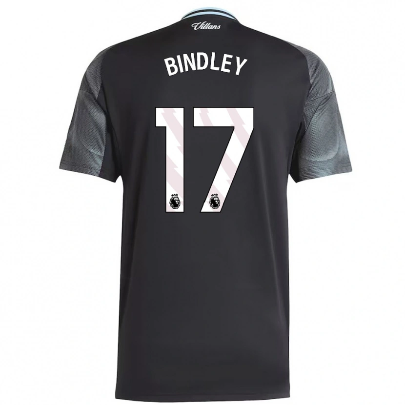 Danxen Dámské Oliver Bindley #17 Černá Nebesky Modrá Daleko Hráčské Dresy 2025/26 Dres