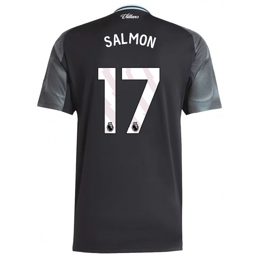 Danxen Dámské Ebony Salmon #17 Černá Nebesky Modrá Daleko Hráčské Dresy 2025/26 Dres