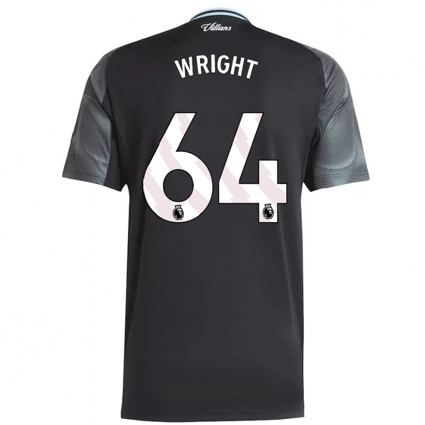 Danxen Dámské James Wright #64 Černá Nebesky Modrá Daleko Hráčské Dresy 2025/26 Dres
