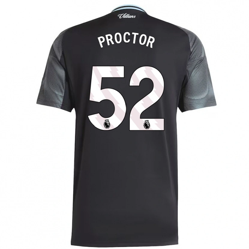 Danxen Dámské Sam Proctor #52 Černá Nebesky Modrá Daleko Hráčské Dresy 2025/26 Dres