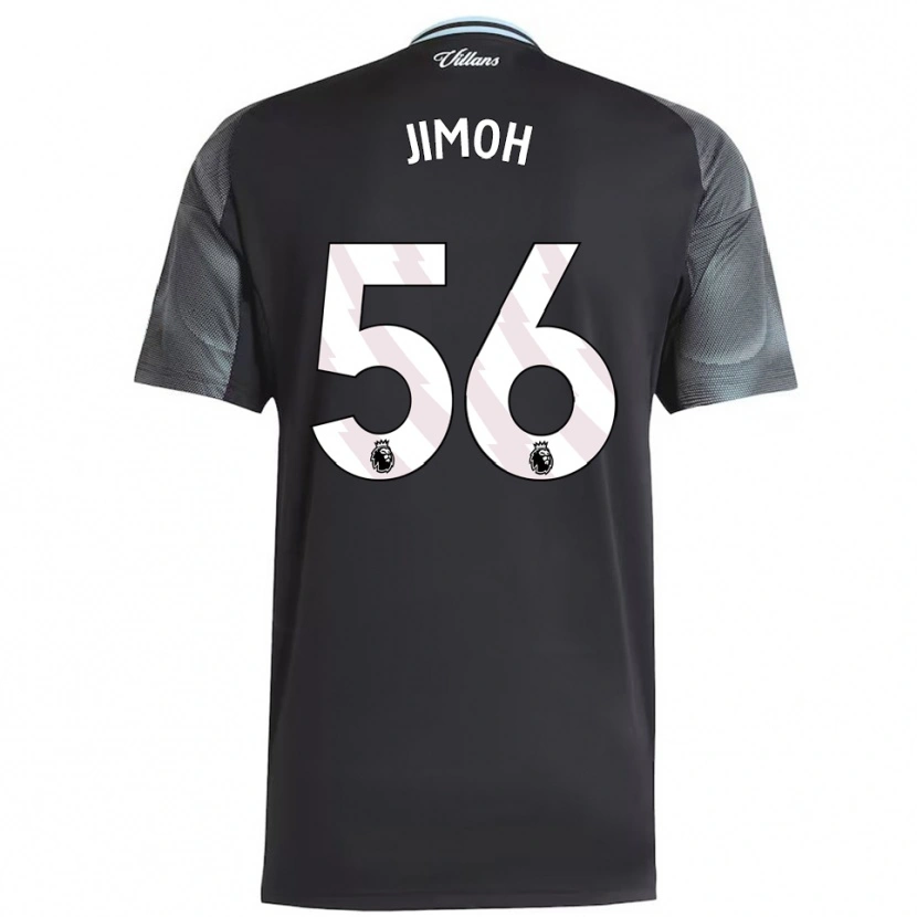Danxen Dámské Jamaldeen Jimoh-Aloba #56 Černá Nebesky Modrá Daleko Hráčské Dresy 2025/26 Dres