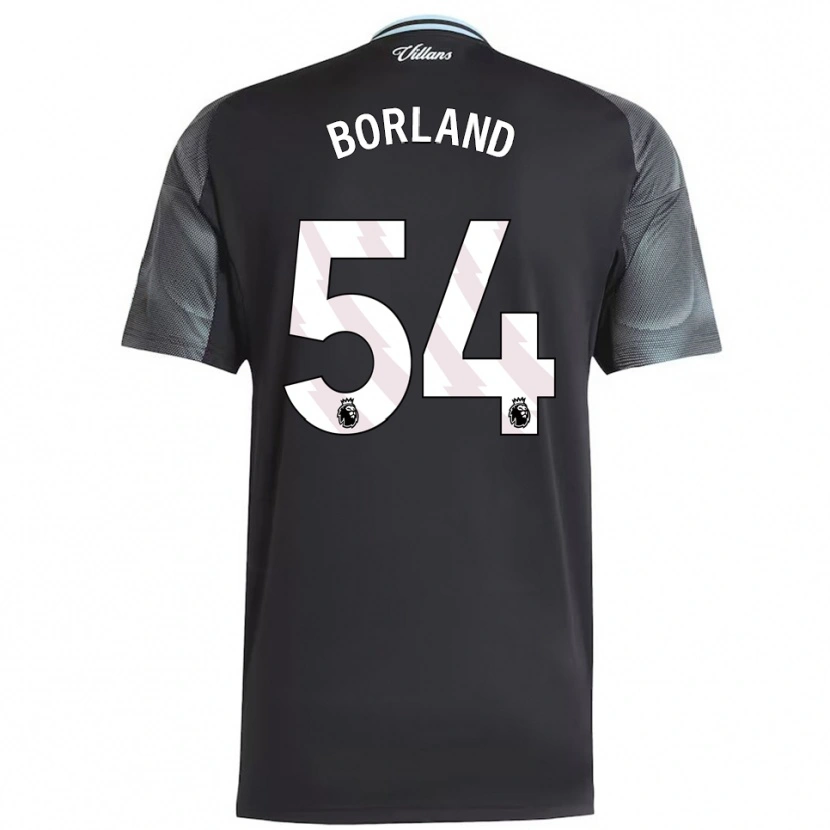 Danxen Dámské Aidan Borland #54 Černá Nebesky Modrá Daleko Hráčské Dresy 2025/26 Dres