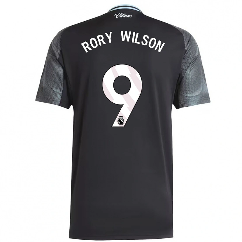 Danxen Dámské Rory Wilson #9 Černá Nebesky Modrá Daleko Hráčské Dresy 2025/26 Dres