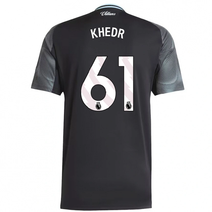 Danxen Dámské Omar Khedr #61 Černá Nebesky Modrá Daleko Hráčské Dresy 2025/26 Dres