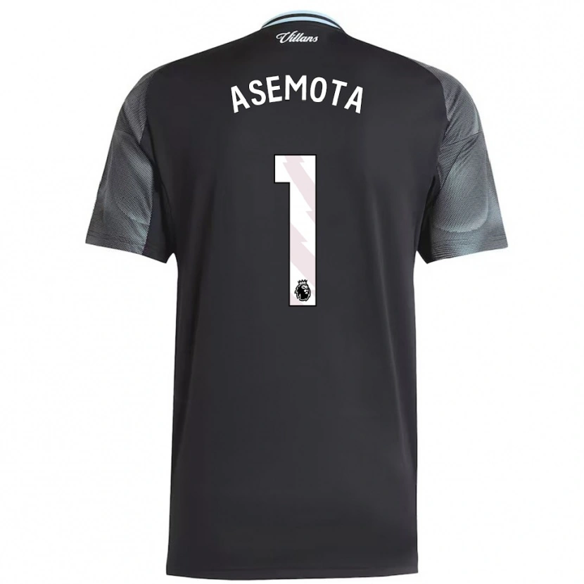Danxen Dámské Owen Asemota #1 Černá Nebesky Modrá Daleko Hráčské Dresy 2025/26 Dres