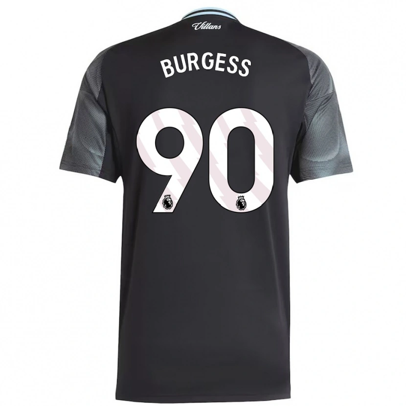 Danxen Dámské Woody Burgess #90 Černá Nebesky Modrá Daleko Hráčské Dresy 2025/26 Dres