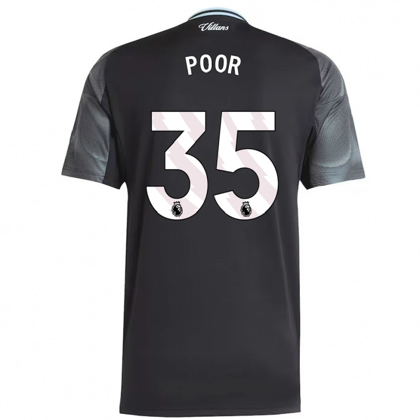 Danxen Dámské Sophia Poor #35 Černá Nebesky Modrá Daleko Hráčské Dresy 2025/26 Dres