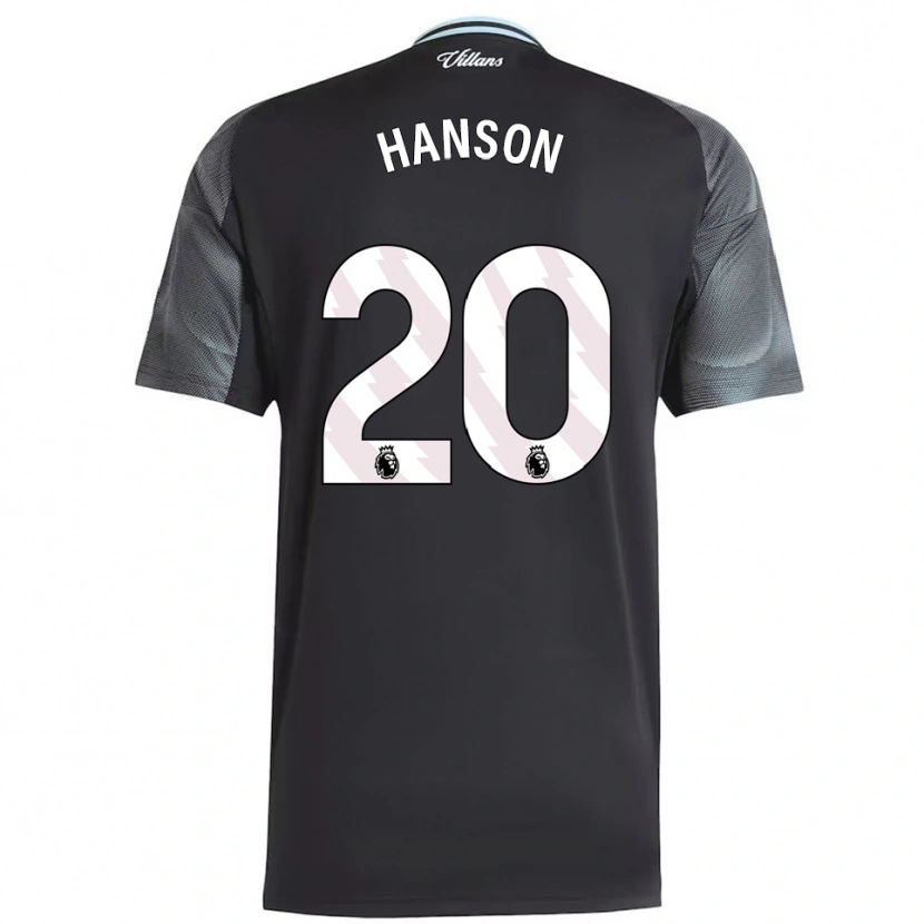 Danxen Dámské Kirsty Hanson #20 Černá Nebesky Modrá Daleko Hráčské Dresy 2025/26 Dres