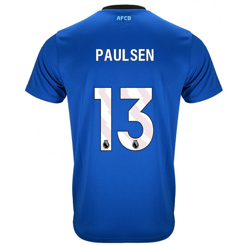 Danxen Dámské Alex Paulsen #13 Modrá Černá Daleko Hráčské Dresy 2025/26 Dres