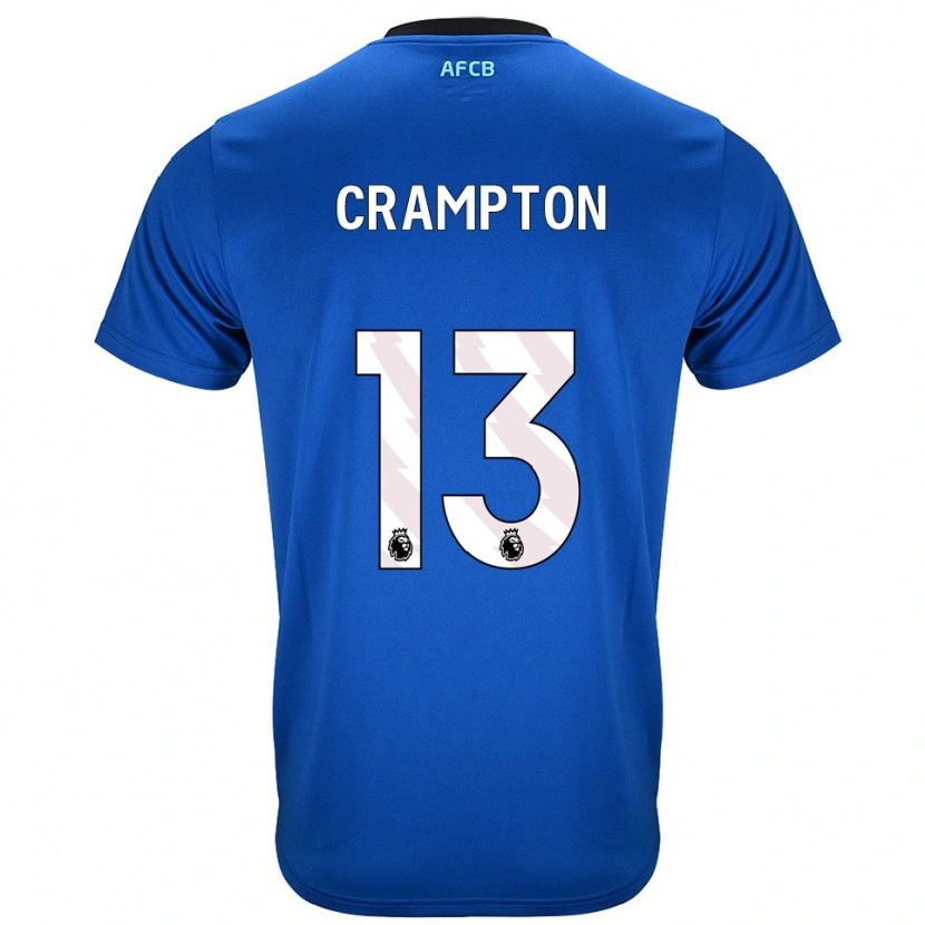 Danxen Dámské Kai Crampton #13 Modrá Černá Daleko Hráčské Dresy 2025/26 Dres