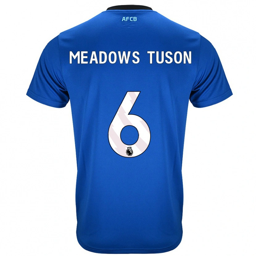 Danxen Dámské Freya Meadows Tuson #6 Modrá Černá Daleko Hráčské Dresy 2025/26 Dres