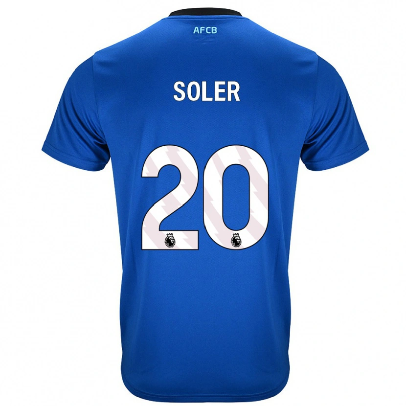 Danxen Dámské Julio Soler #20 Modrá Černá Daleko Hráčské Dresy 2025/26 Dres