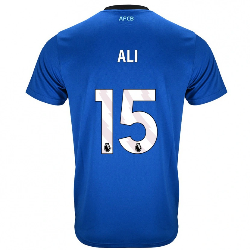 Danxen Dámské Ameer Ali #15 Modrá Černá Daleko Hráčské Dresy 2025/26 Dres