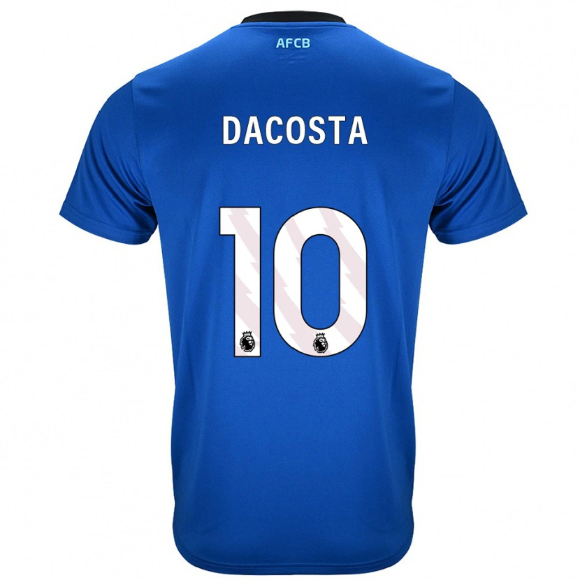 Danxen Dámské Michael Dacosta #10 Modrá Černá Daleko Hráčské Dresy 2025/26 Dres