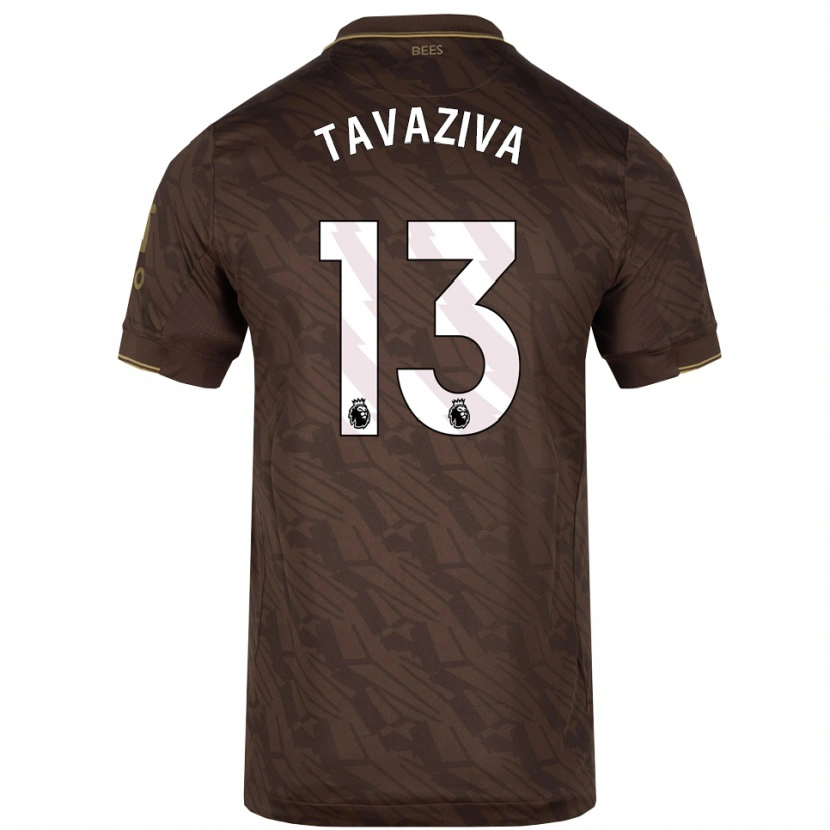 Danxen Dámské Marley Tavaziva #13 Hnědá Zlatá Daleko Hráčské Dresy 2025/26 Dres