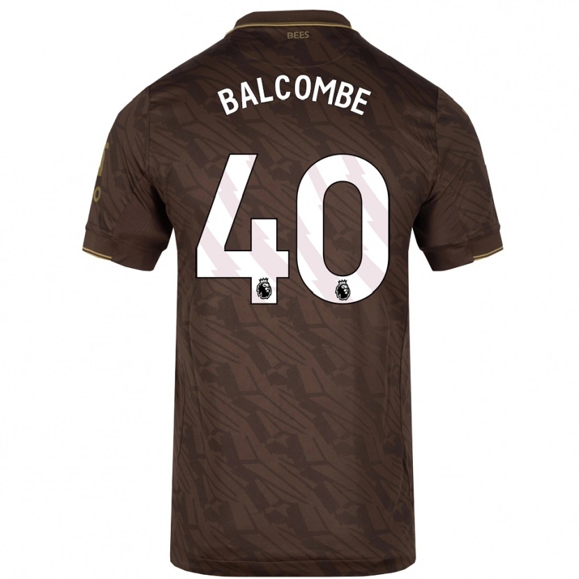 Danxen Dámské Ellery Balcombe #40 Hnědá Zlatá Daleko Hráčské Dresy 2025/26 Dres