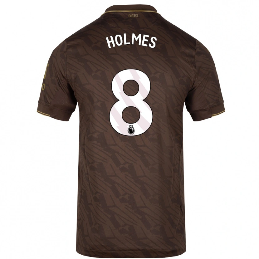 Danxen Dámské Mollie Holmes #8 Hnědá Zlatá Daleko Hráčské Dresy 2025/26 Dres