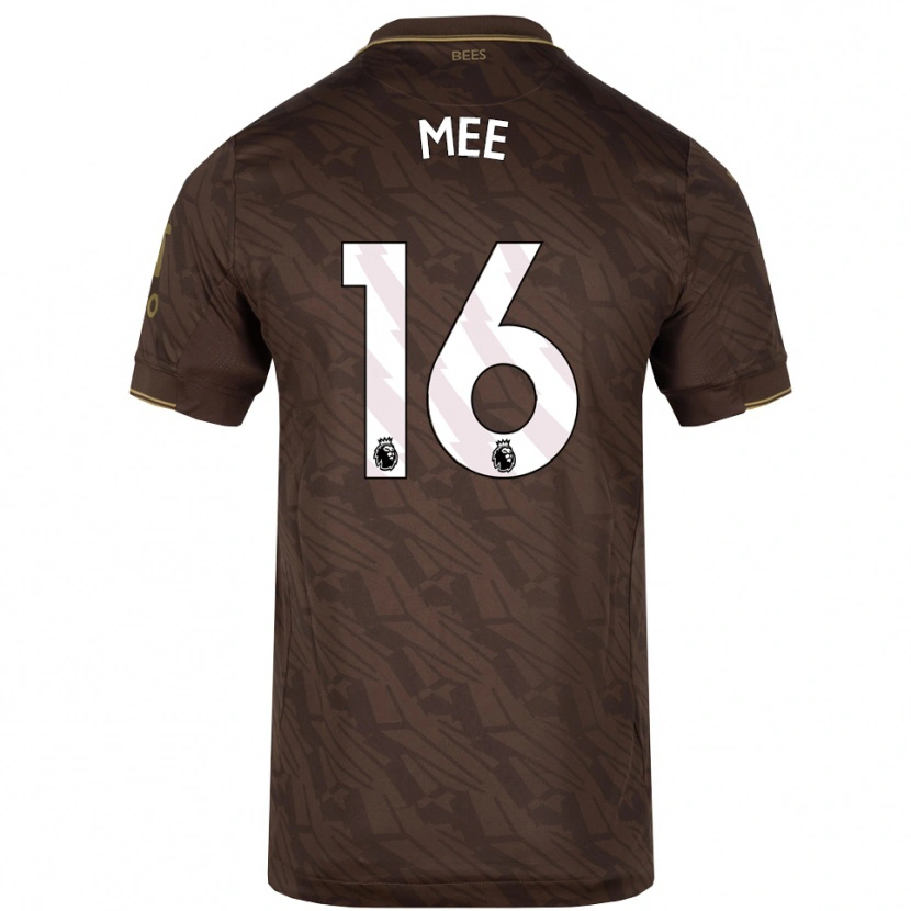 Danxen Dámské Ben Mee #16 Hnědá Zlatá Daleko Hráčské Dresy 2025/26 Dres