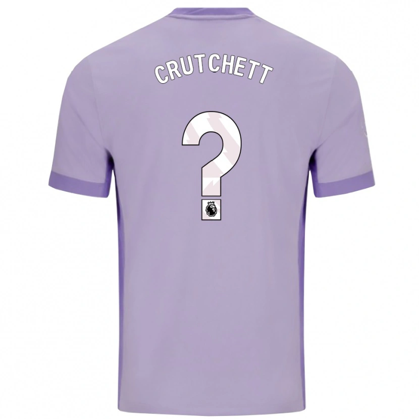 Danxen Dámské Liam Crutchett #0 Taro Fialová Bílá Daleko Hráčské Dresy 2025/26 Dres