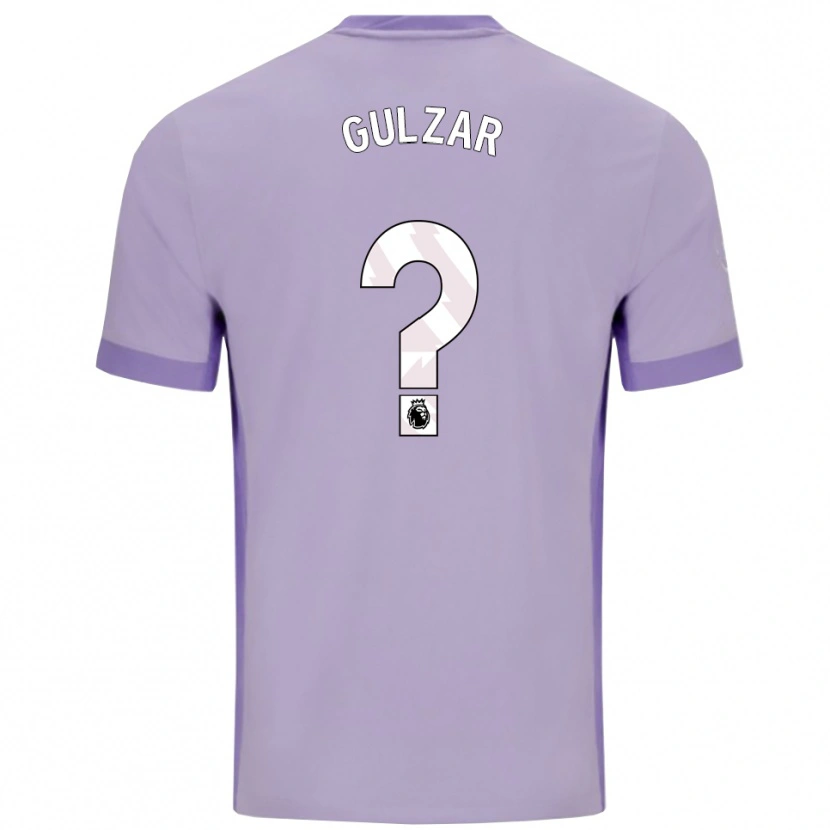 Danxen Dámské Layth Gulzar #0 Taro Fialová Bílá Daleko Hráčské Dresy 2025/26 Dres