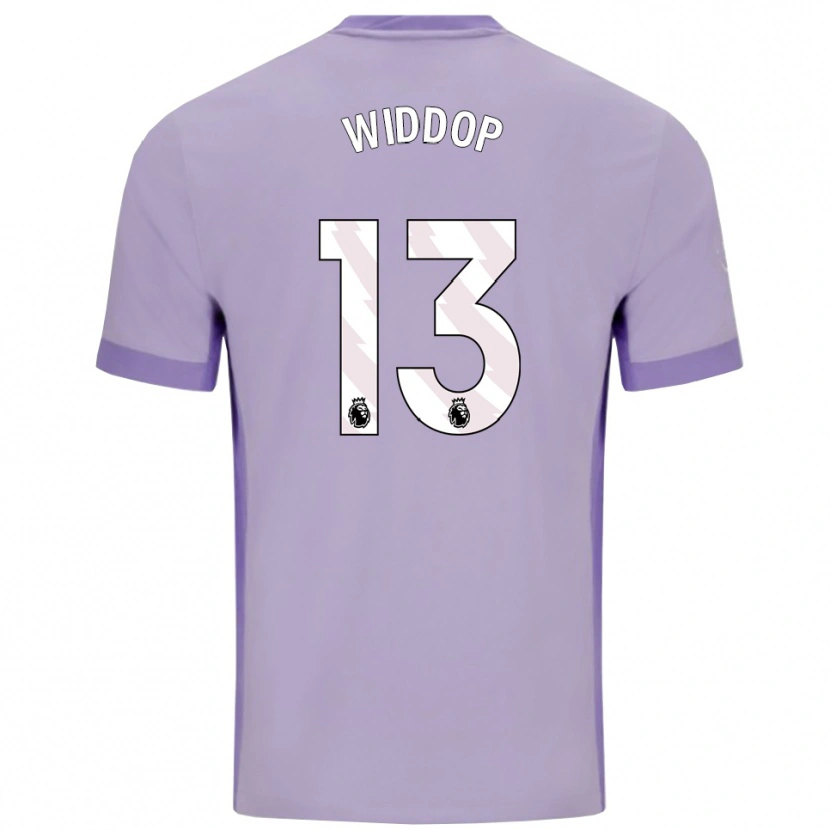 Danxen Dámské Fraser Widdop #13 Taro Fialová Bílá Daleko Hráčské Dresy 2025/26 Dres
